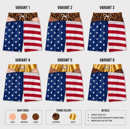 Sunny Cheeks Swim Trunks