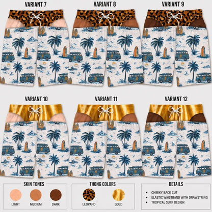Sunny Cheeks Swim Trunks