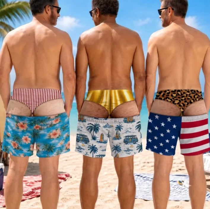 Sunny Cheeks Swim Trunks