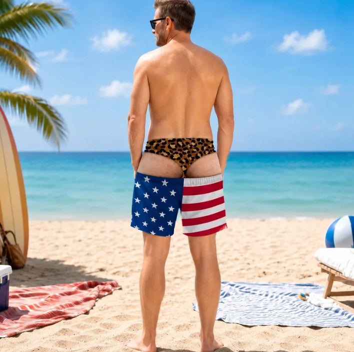 Sunny Cheeks Swim Trunks
