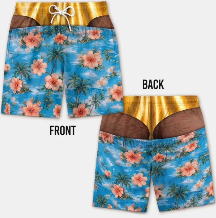 Sunny Cheeks Swim Trunks